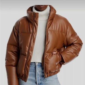 Aqua Chestnut Puffer Jacket